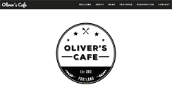 Desktop Screenshot of oliverscafepdx.com