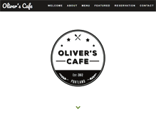 Tablet Screenshot of oliverscafepdx.com